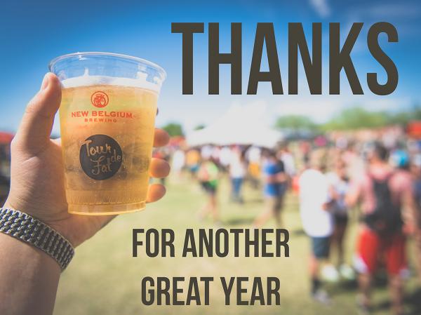 The #TourdeFat is a wrap! Photos and info are up on the blog — newbelgium.com/Community/Blog…