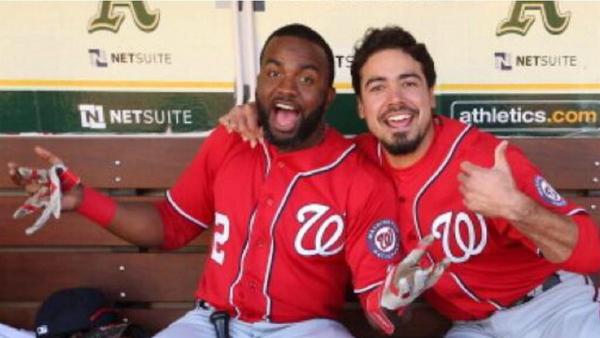 mash831's tweet photo. “@Nationals: .@thisisdspan works the two-out walk and here comes Anthony Rendon.” #spandon http://t.co/c3VWV4iWWv