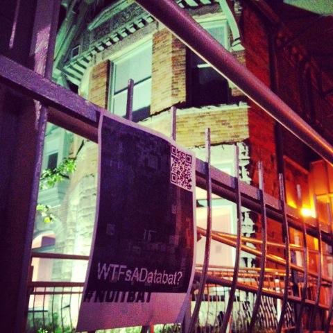 prettymuchmovie's tweet photo. Woo! #Databats #nuitbat #jarvisstreet #toronto http://t.co/YL9x5nMAEq