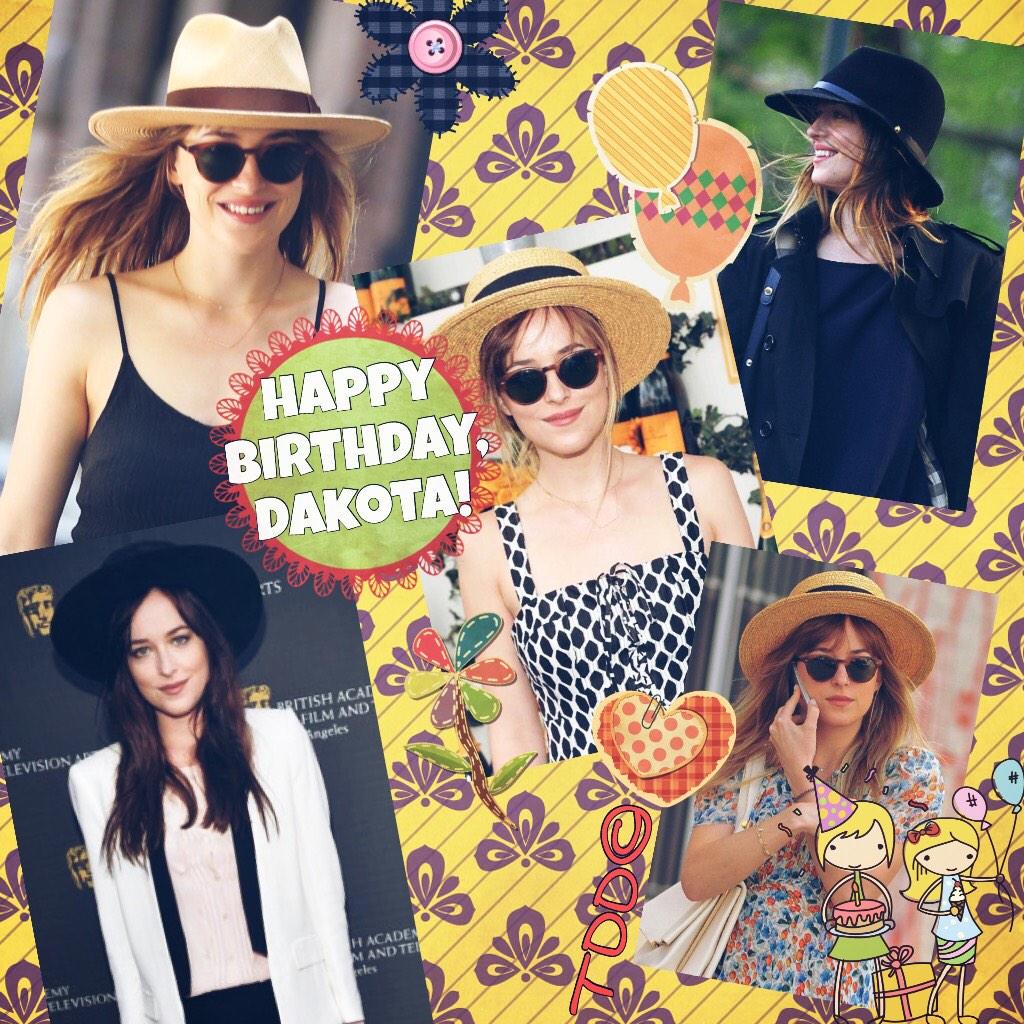 Happy birthday, Dakota Johnson!    :D 