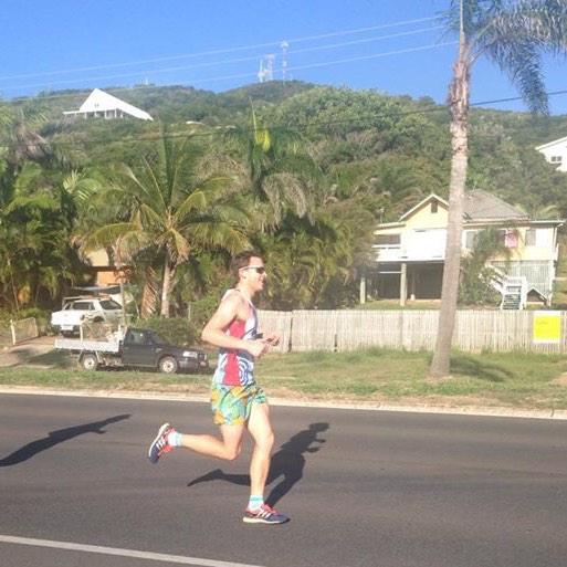 benbrockmanAEP's tweet photo. Awesome morning at the #ccrf14 today, great event! @CapCoastRun #runningduds #tropical #thealfie http://t.co/Tkb1sQezd0