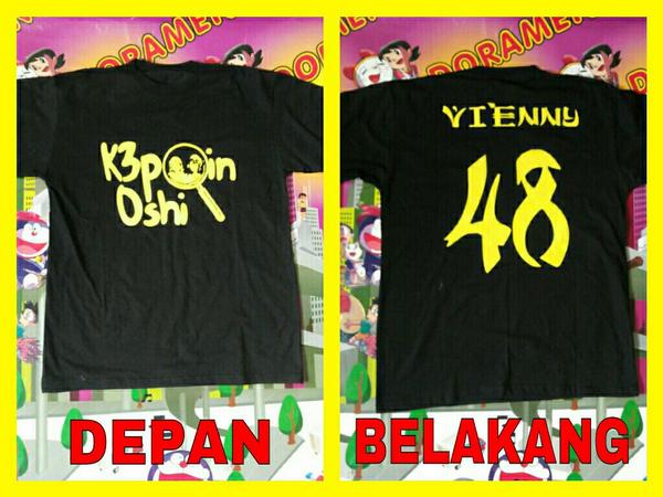 MERCH JKT48/AKB48 on Twitter: "Contoh KAOS K3POIN OSHI 