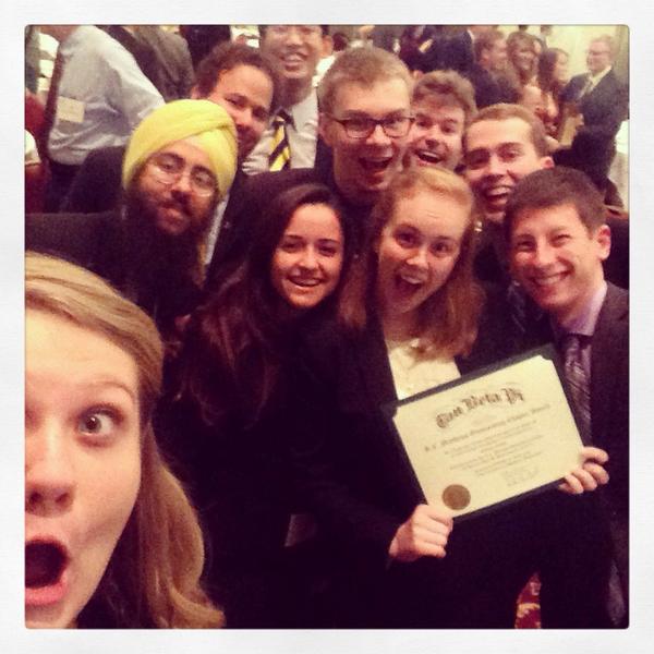 oh_smmil's tweet photo. So proud of the Michigan Gamma chapter of TBP. Outstanding Chapter Award! #TheNotoriousMiG #TBPconv http://t.co/v8ev5Jef6y