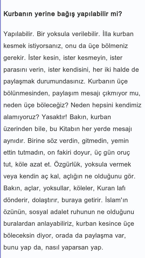 Kurbanın yerine bağış yapılabilir mi?

bianet.org/biamag/diger/1… #BayramlarinEnGüzelYani #KurbanEtiCandırÇünkü