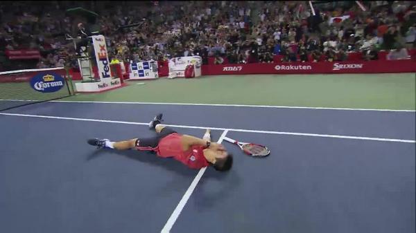 ট ইট র Wowowテニス 超速報映像 錦織が優勝 優勝を決めた直後 死力を尽くした錦織はコート上で大の字に おめでとう錦織圭 感動の試合直後の動画はこちら Http T Co Teevftbvwy Wowow テニス W流 錦織圭 Http T Co Ukkczyguo6 ট ইট র Wowowテニス 超速報映像 錦織が優勝 優勝を決めた直後 死力を尽くした錦織はコート上で大の字に おめでとう錦織圭 感動の試合直後の動画はこちら Http T Co Teevftbvwy Wowow テニス W流 錦織圭 Http T Co Ukkczyguo6