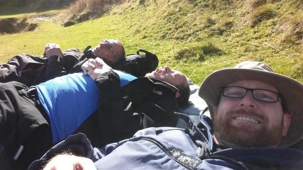 Locomountaineer's tweet image. Yesterday turned out to be a fine Howgills day after all. #flycatching