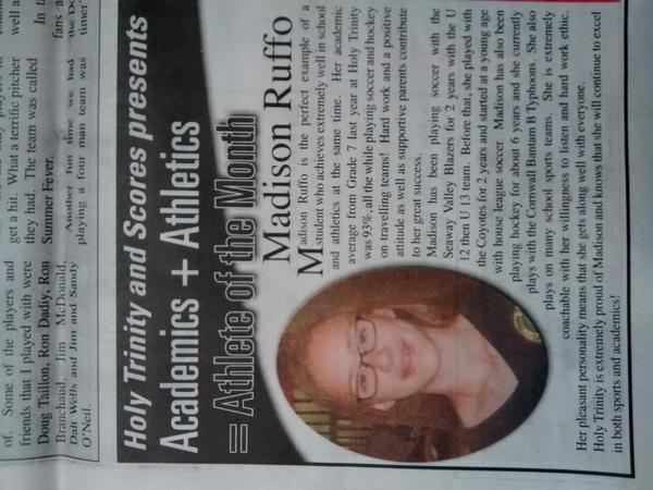 PRuffo77's tweet image. @PerformanceHQ1 Hey Ben, have a look at this article on @Maddie_Ruffo11 in Sports Energy. #hardworkpaysoff #Athlete