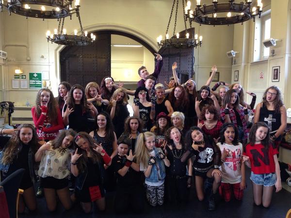 WolvesGrand's tweet photo. In the middle of tech rehearsals at #WED14  Having an amazing time and the kids are doing brilliantly!! http://t.co/ibW7aEgHMt