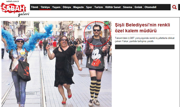 Filmmor_'s tweet photo. Şişli Belediye Başkanı Sabah'ın homofobik haberine gereken yanıtı vermiş. http://t.co/UAfMD08GYQ