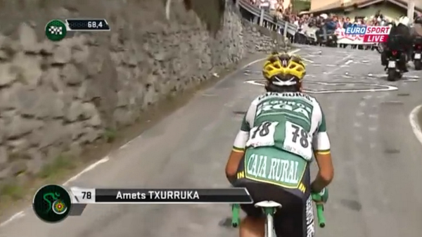 katushacycling's tweet photo. #Lombardia Counter attack by Amets Txurruka http://t.co/5Hok6tI6np