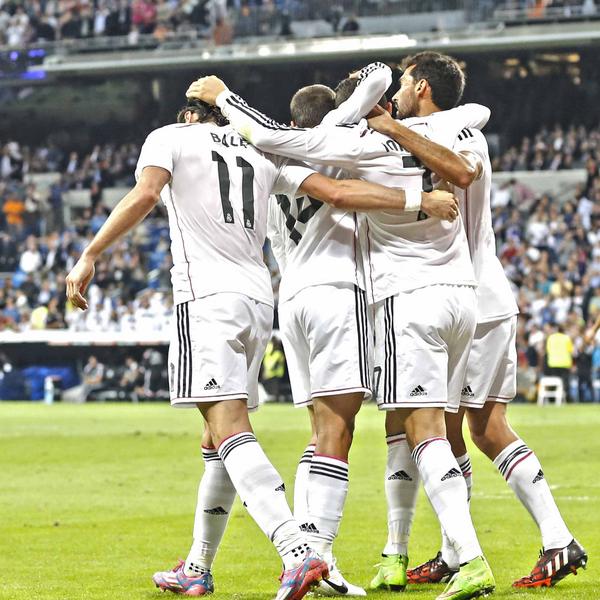 realmadrid's tweet photo. 20 goles: equipo más goleador de las 6 grandes ligas europeas en las 6 primeras jornadas. #RealMadridAthletic http://t.co/S4xu1fLBwT