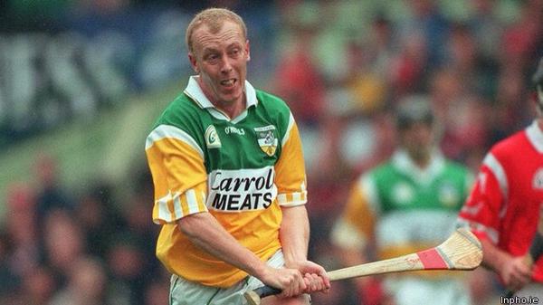 From Lusmagh, forward John Troy won 5 Leinster, 2 All Irelands &amp; All Star in 1999 #Offaly #gaa #nostalgia