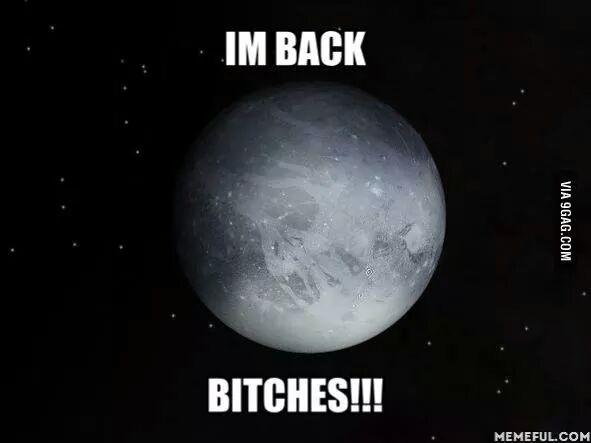 WKD01's tweet image. #plutoisback #Pluto
