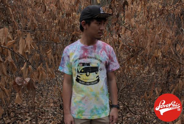 Lovenhate Skateboards 
TieDye " Rainbow " Skate and Create Available Size M/L/XL/XXL Order to 082182464840