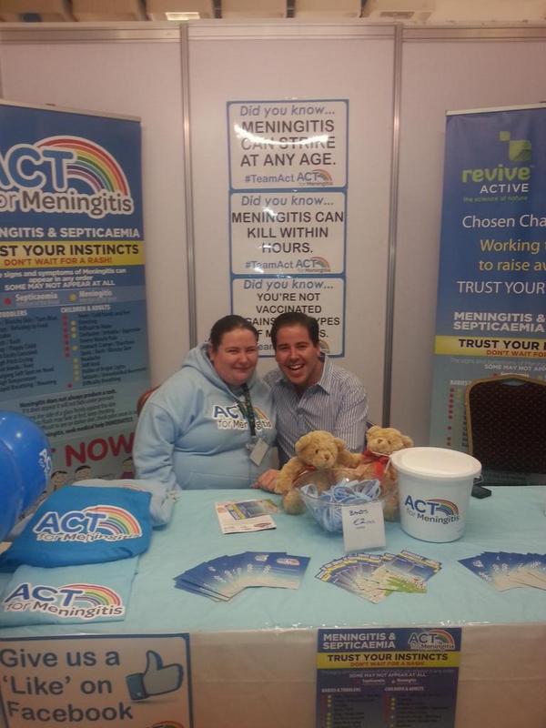 EdwardHayden's tweet photo. Holding the fort for a few minutes at the @ACT4Meningitis stand at the @GalwayBakeFest http://t.co/Nw3lU7JzWL
