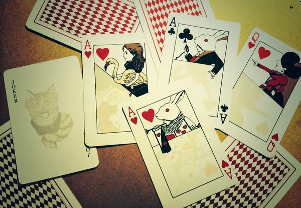 Ruff Su Twitter トランプ型メッセージカード 1セット5種類入りです O アリス展 Aliceexhibition 10 8 14 阪急百貨店 うめだ本店 10階ｓｏｕｑ Http T Co Axzsfcghwq