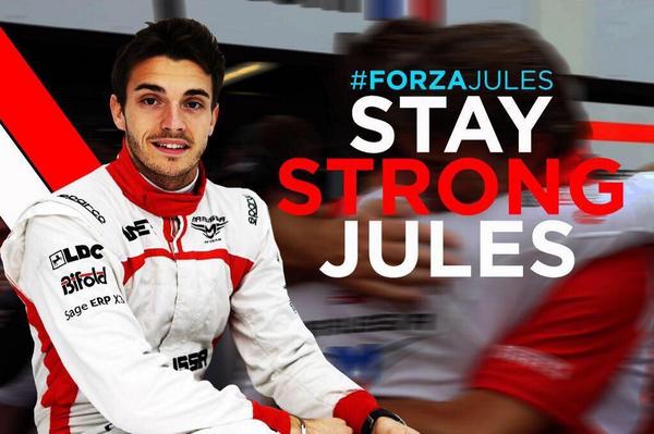 f1laughs's tweet image. Stay stong #ForzaJules