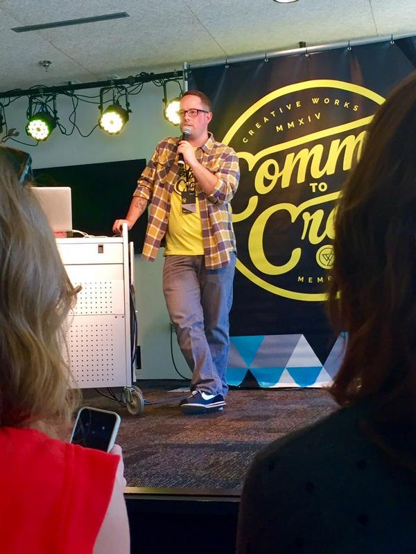 h_dot_lee's tweet image. As @futurejosh would say "Let's do this thang" @cworksco #CreativeWorkConference #CommitToCraft #Memphis #MCA