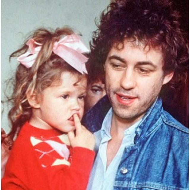  Happy Birthday Bob Geldof! Pictured here in the with eldest daughter ... 