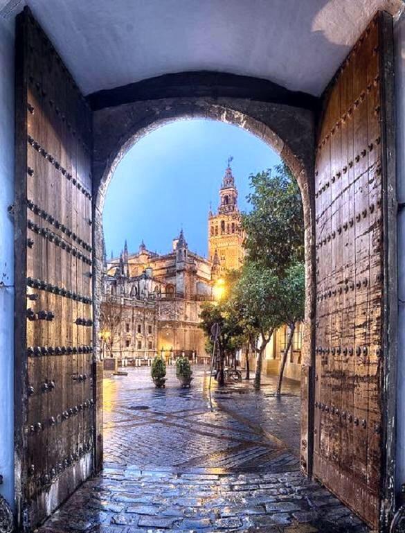 casadelcofrade's tweet photo. Creía que San Pedro estaba en las puertas del cielo hasta que vi esta imagen ... 

#ParaVivirSevilla http://t.co/TeXlSDnfPO