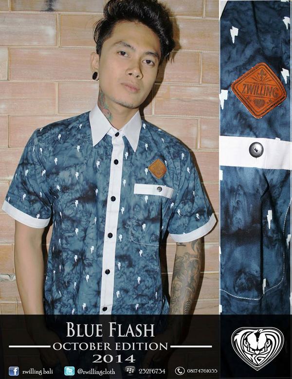 [Ready Stock @Vladmide_Bali <a href="/LEVALSTORE/">LEVAL</a>][Blue Flash][Size: M-XL][Order:08174761035 or Pin :232f6734]