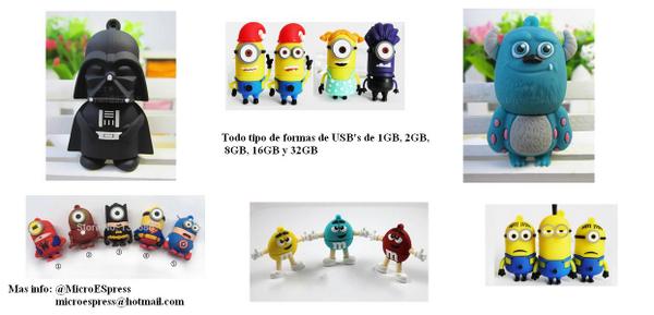MicroESpress's tweet image. USB's de distintas formas y capacidades. Pidenos una forma y te informaremos.