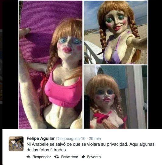 Memes Así Se Burlan De Annabelle La Muñeca Diabólica Scoopnestcom.