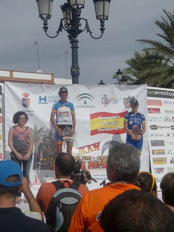 1fullana's tweet photo. Subcampeona de España de maratón xcm...muy contenta....subo un cajón desde el año pasado. Muy duros estos 90 km http://t.co/XE8TUQG1EV