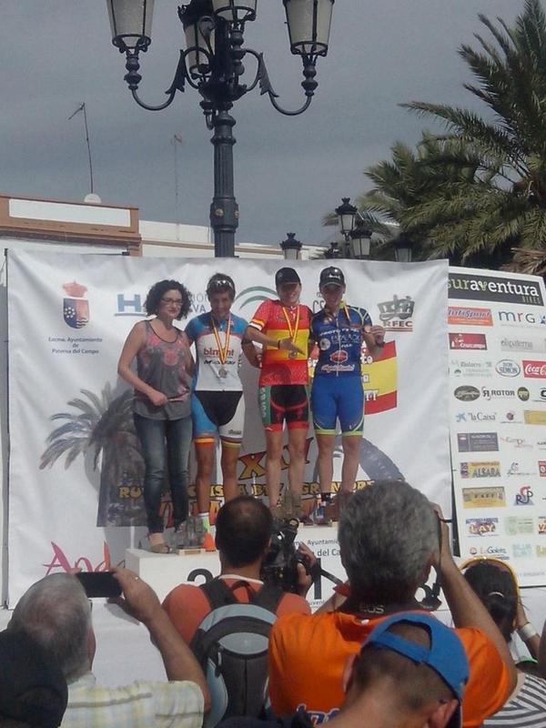 1fullana's tweet photo. Subcampeona de España de maratón xcm...muy contenta....subo un cajón desde el año pasado. Muy duros estos 90 km http://t.co/XE8TUQG1EV
