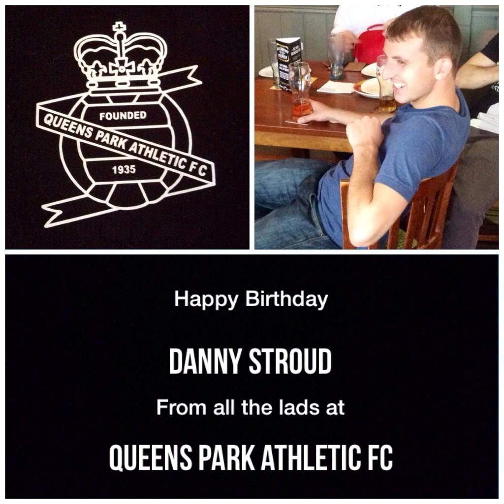 Happy Birthday to our center back and Tony Adams lookalike, Danny Stroud!  