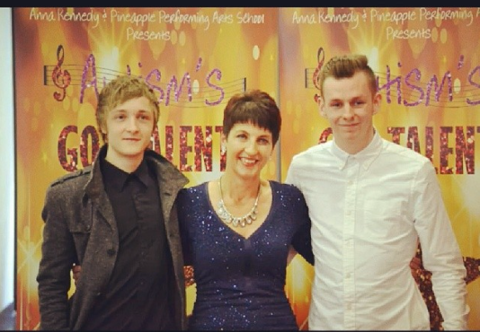 DDEEUUCCEE's tweet photo. Another flash back to #autismsgottalent with @AnnaKennedy1 #DDEEUUCCEE  #AsIAm http://t.co/GYIAHeMxQh