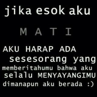 bahasa yang penuh harapan.
akan benar jika kepada siapa berharap,
harapan itu insyalloh akan terwujud.