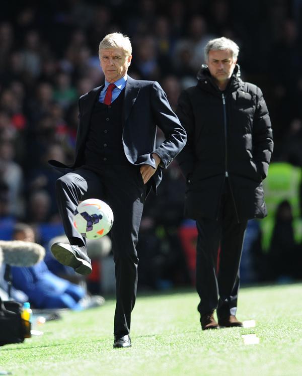 FaktanyaCFC's tweet photo. #FACT Wenger memperpanjang rekor "Tak Pernah Menang" melawan Mourinho dari 11 pertandingan. http://t.co/w36BbwKgLq