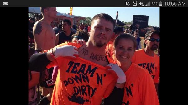 CMuldner's tweet image. Team Down N Dirty started and finished strong yesterday. I'm bruised up and sore today. #worthitall  #toughmudder