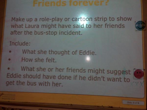 kjbr39's tweet image. Lol from schoo