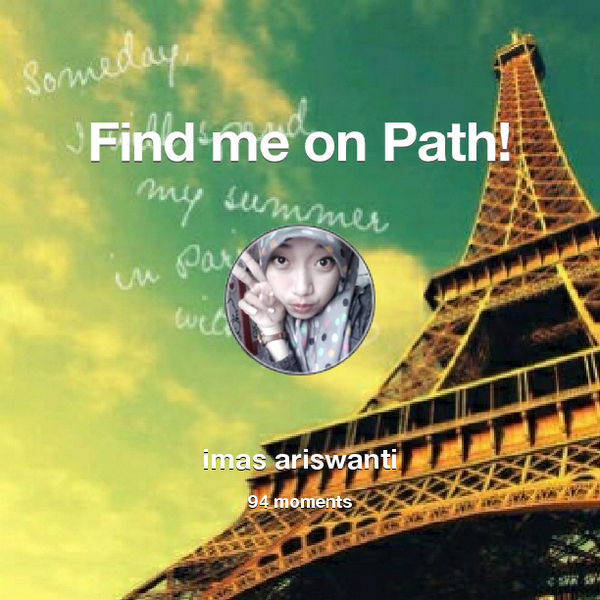 Mbeh_mbehol's tweet photo. I've shared 94 memories with my friends on #Path - see them now at http://t.co/styX8eVflL! #thepersonalnetwork http://t.co/6QyDp3Jpgg