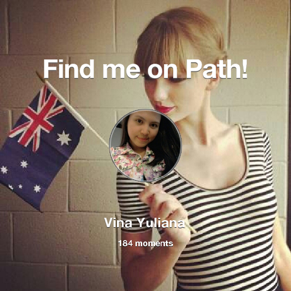 vinavinos's tweet photo. I've shared 184 memories with my friends on #Path - see them now at http://t.co/YMxjNvhCbE! #thepersonalnetwork http://t.co/u561ytlrHJ