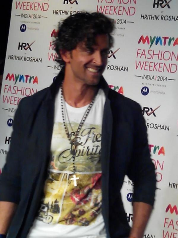 ranjjatwork's tweet image. There's @iHrithik for his #fashion label #HRX at @MFWknd #MFWknd @jasmeenGdugal @saketdhankar