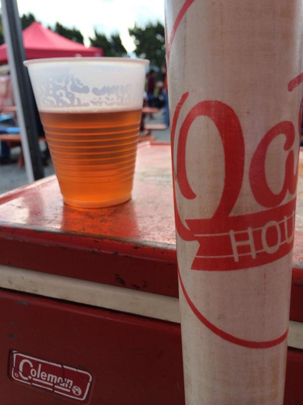 Jilhouse's tweet photo. @OastHouseBeer Barn Raiser and Country Bumpkin at #SmallBatchBurn2 @dillonsdistills http://t.co/q4ogVUTjLn
