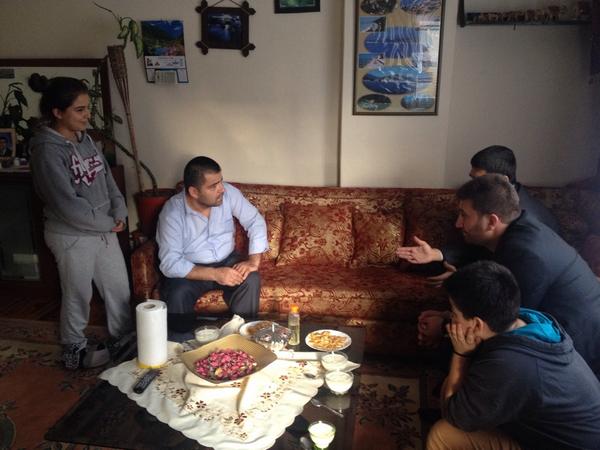 ESGEM Üyelerimizden Dilara Tek ve ailesine Bayram ziyaretine gittik..