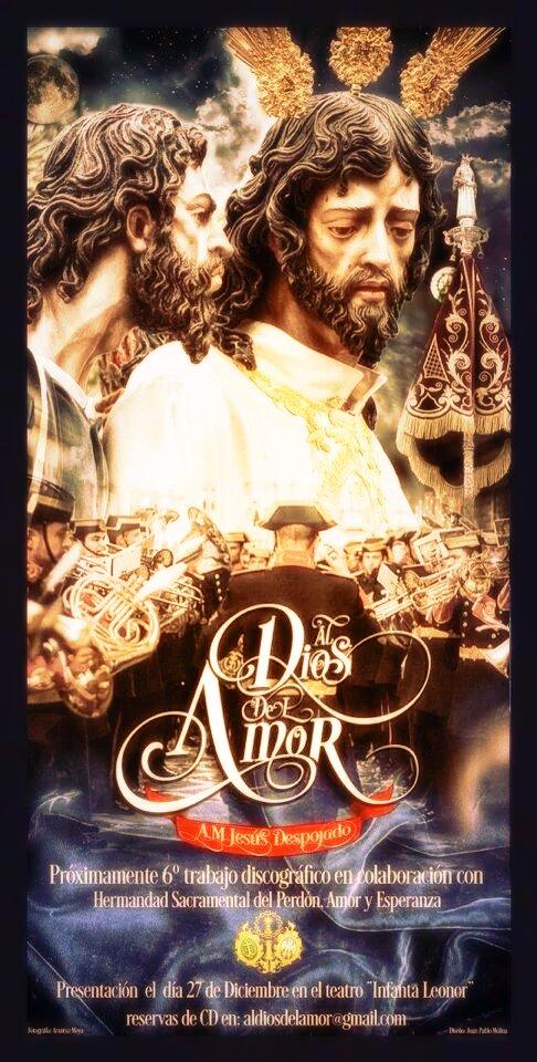 sentir_jaen's tweet photo. Al Dios del Amor. Adelanto del nuevo trabajo conjunto de @JesusDespojado y @HdadPerdonJaen. Os deseamos mucho éxito! http://t.co/UeHg4P6xk3