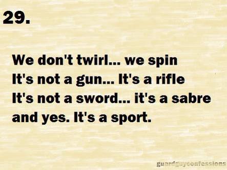 sarahrich914's tweet image. #colorguardproblems