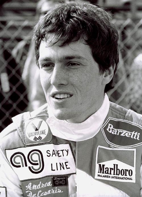 RetroRacingCo's tweet photo. An awful day gets worse.  RIP Andrea De Cesaris, who has died in a motorbike accident aged 55. http://t.co/BSKriqgRZx