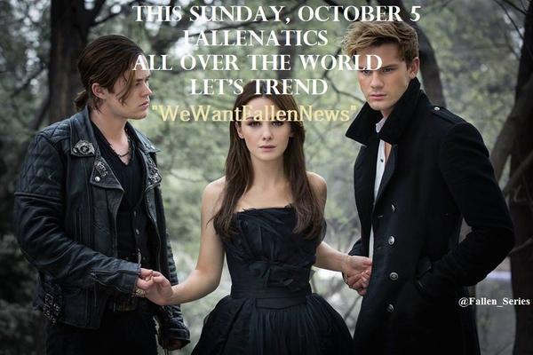 Fallen_Series's tweet image. In 1 hour till we trendWeWantFallenNewsNo hashtag! Get ready Fallenatics!