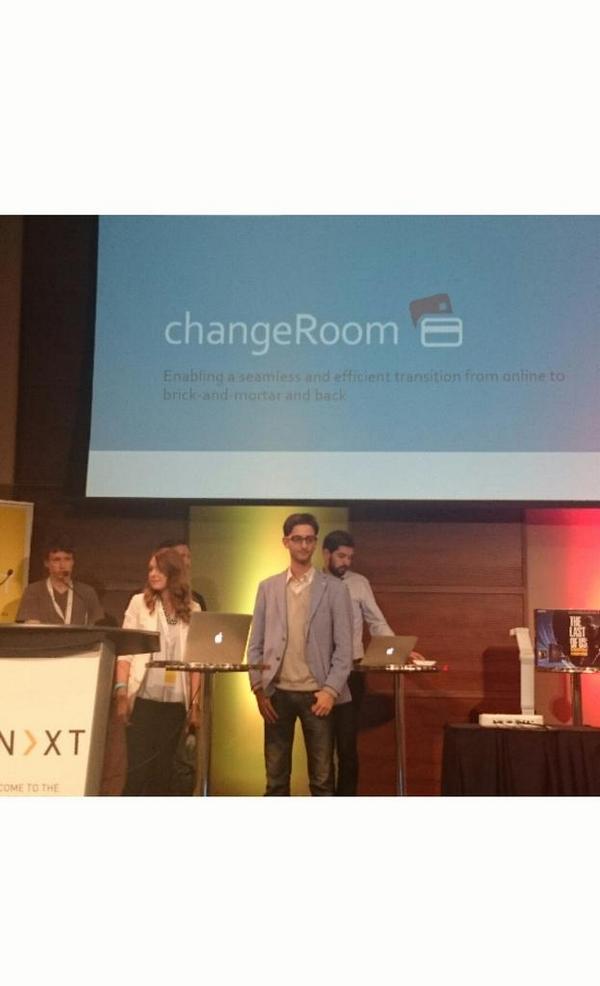 BalajiGopalan73's tweet photo. @getchangeRoom ready to blow minds at #MasterCardNXT with @nymiband and @MasterCardCA. #NymiDev http://t.co/4dRhUlTeoJ