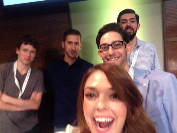 Trideit's tweet photo. @getchangeRoom #MasterCardNXT pitch selfie!! http://t.co/qIW3n0qNDY