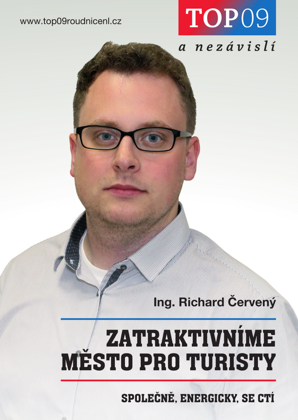 TOP09RoudnicenL's tweet photo. Richard Červený - @ludek007 představuje další bod programu: "Zatraktivníme město pro turisty" http://t.co/YNeBglPWeX http://t.co/R2TZBVn8aG