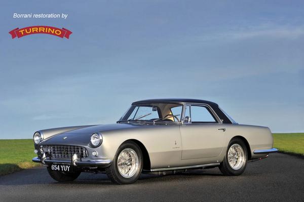 Stunning #Ferrari250GT PF #Coupe #Borrani #restoration with #turrino #wirewheels - we're the best! 😉