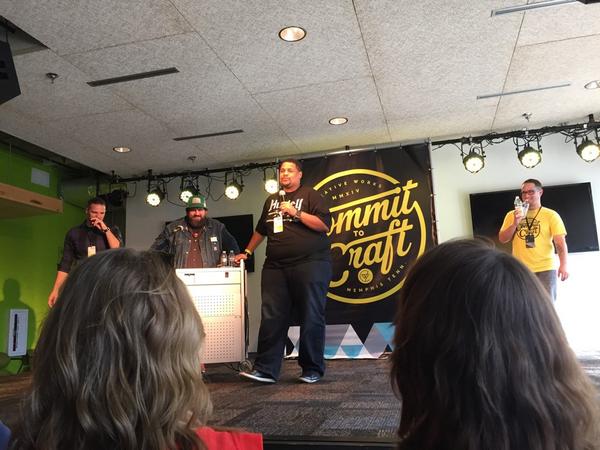 h_dot_lee's tweet image. Throwing water bottles at us. I'm scared. @cworksco #MCA #Memphis #CreativeWorkConference #CommitToCraft