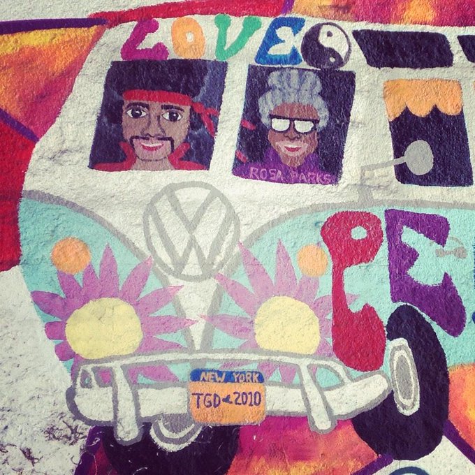 #tbt to that time when Rosa Parks sat in the front of the VW bus. #bestmural #Astoria #mostobscurecheech&amp;chong<a href="/tag/tbt"class="tags">#tbt</a><a href="/tag/astoria"class="tags"><span>#astoria</span></a><a href="/tag/bestmural"class="tags"><span>#bestmural</span></a><a href="/tag/mostobscurecheech"class="tags"><span>#mostobscurecheech</span></a>